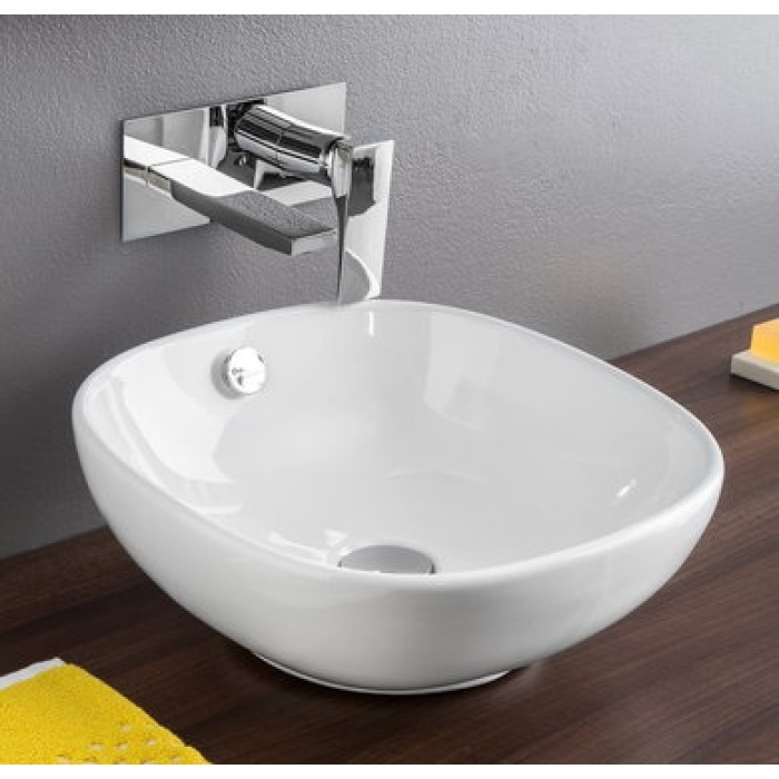 Керамическая раковина 40 см Artceram NF, white glossy (NFL001 01; 00)