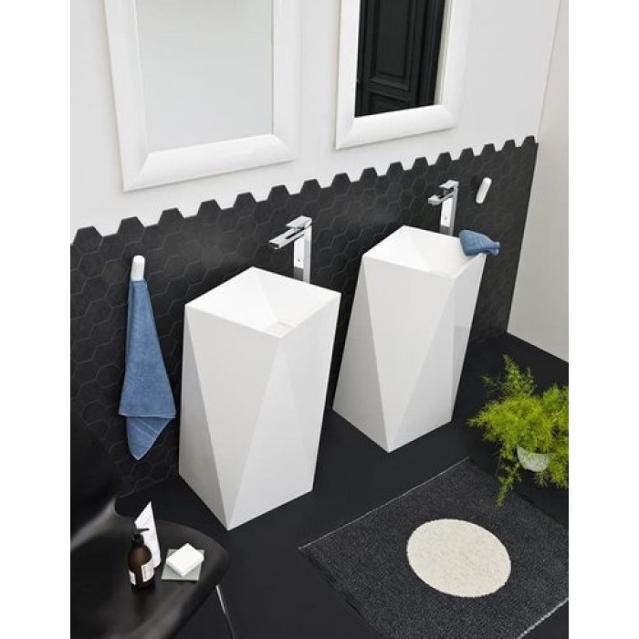 Каменная раковина 50 см Artceram Sharp (OSL008 01; 00)