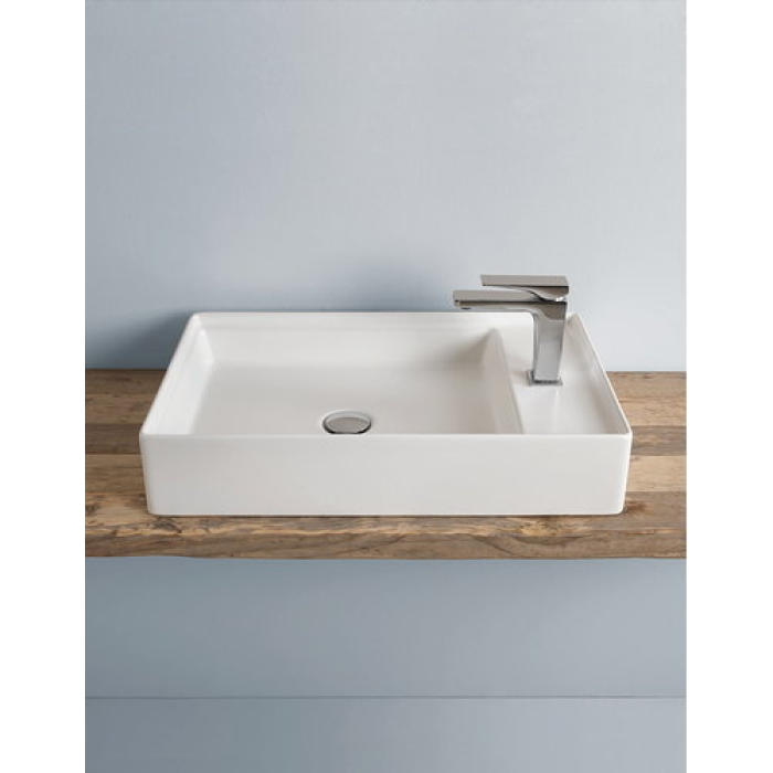 Керамическая раковина 75 см Artceram Scalino, white glossy (SCL004 01; 00)