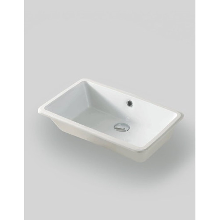 Керамическая раковина 53 см Artceram Gea, white glossy (GEL001 01; 00)