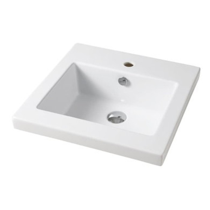 Керамическая раковина 51 см Artceram Gap, white glossy (GPL005 01; 00)