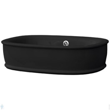 Керамическая раковина 65 см Artceram Azuley, black glossy (AZL002 03; 00)