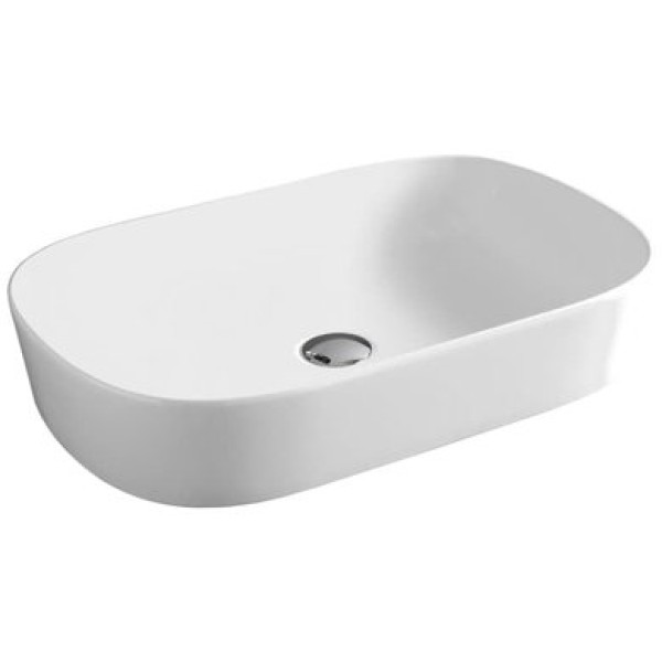 Керамическая раковина 65 см Artceram Ghost, white glossy (GHL002 01; 00)