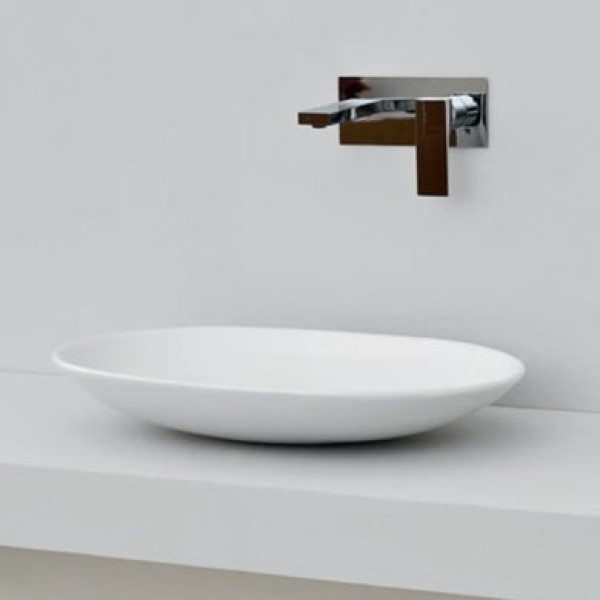 Керамическая раковина 60 см Artceram La Fontana, white glossy (LFL001 01; 00)