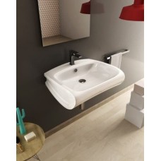 Керамическая раковина 65 см Artceram Hi-Line, white glossy (HIL002 01; 00)