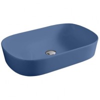 Керамическая раковина 65 см Artceram Ghost, blue sapphire (GHL002 16; 00)