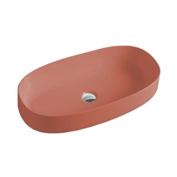 Керамическая раковина 68 см Artceram Cognac, red coral (COL005 14; 00)