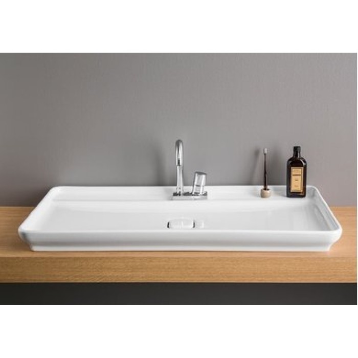 Керамическая раковина 98 см Artceram Naked System (NALOO1 01; 00)