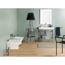 Керамическая раковина 90 см Artceram Civitas, white glossy/gold stripe (CIL002 01; 91)