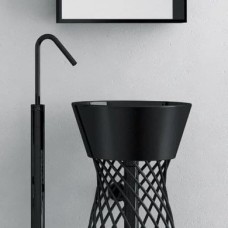 Керамическая раковина 43 см Artceram Wire, black (WIL001 03; 00)