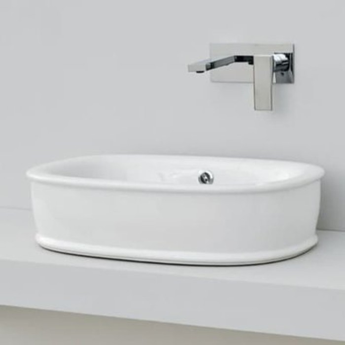 Керамическая раковина 65 см Artceram Azuley, white glossy (AZL002 01; 00)