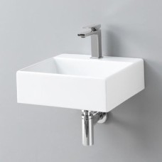 Керамическая раковина 40 см Artceram Quadro, white glossy (QUL005 01; 00)