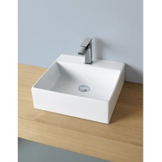 Керамическая раковина 40 см Artceram Quadro, white glossy (QUL005 01; 00)