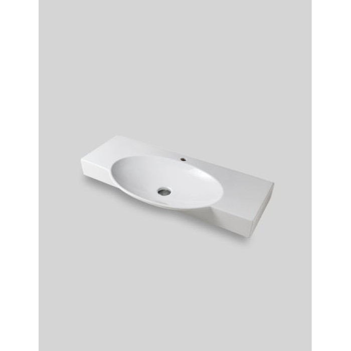 Керамическая раковина 85 см Artceram Swing, white glossy (SWL001 01; 00)