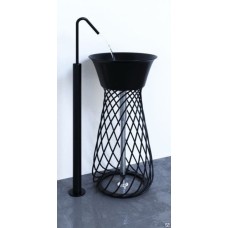 Керамическая раковина 43 см Artceram Wire, black (WIL001 03; 00)