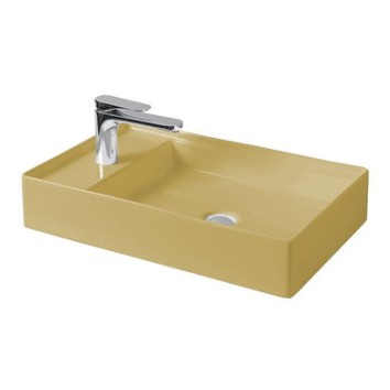 Керамическая раковина 60 см Artceram Scalino, zync yellow (SCL003 12; 00)