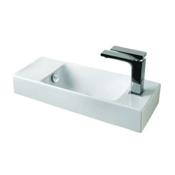 Керамическая раковина 54 см Artceram Lavamani, white glossy (LML002 01; 00)