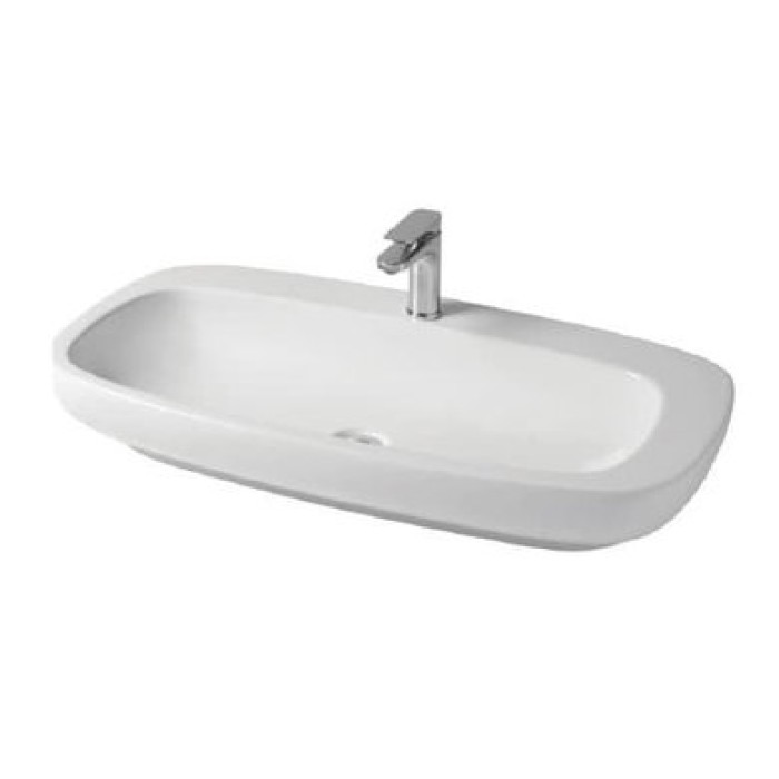 Керамическая раковина 90 см Artceram Dial, white glossy (DAL004 01; 00)