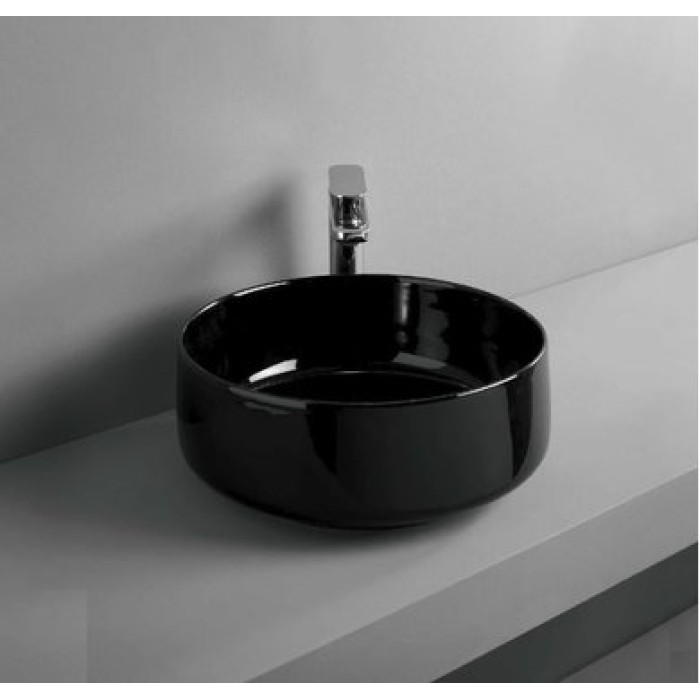 Керамическая раковина 42 см Artceram Cognac, black glossy (COL001 03; 00)