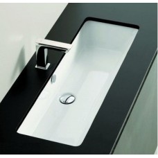 Керамическая раковина 90 см Artceram Gea, white glossy (GEL002 01; 00)