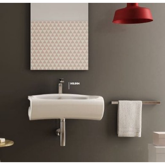 Керамическая раковина 65 см Artceram Hi-Line, white glossy (HIL004 01; 00)