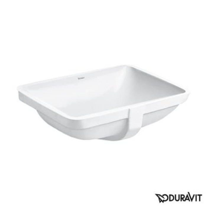 Плитка керамогранит Керамическая раковина 49 см Duravit P3 Comforts 0305490000 для пола