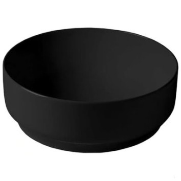 Керамическая раковина 42 см Artceram Gio Evolution, black glossy (GIL002 03; 00)