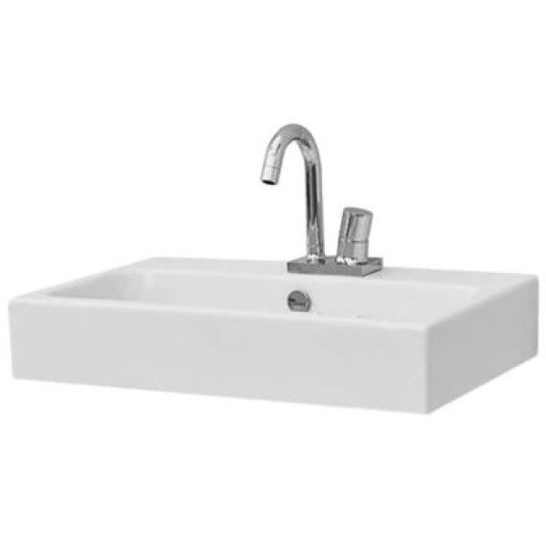 Керамическая раковина 65 см Artceram Block, white glossy (BKL001 01; 00)