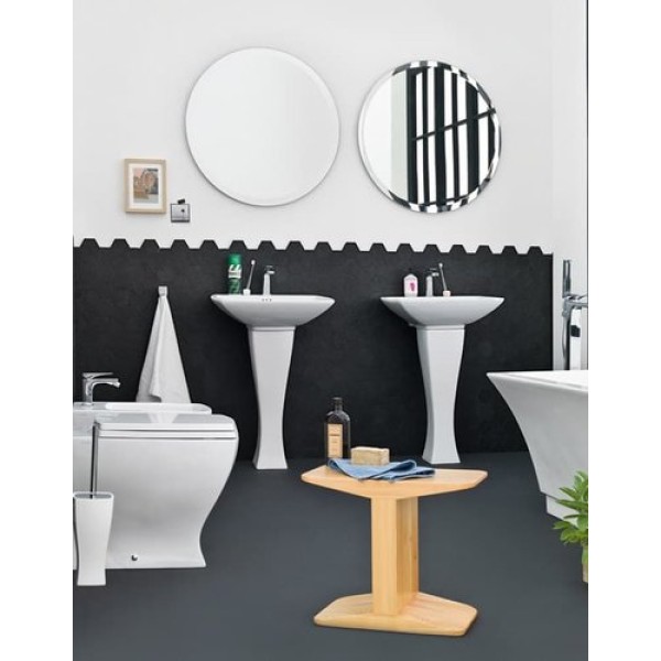 Керамическая раковина 70 см Artceram Jazz, white glossy (JZL004 01; 00)