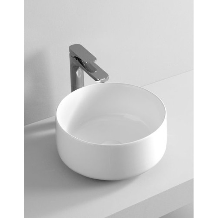 Керамическая раковина 35 см Artceram Cognac, white glossy (COL004 01; 00)