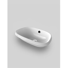Керамическая раковина 63 см Artceram Plettro, white glossy (PTL004 01; 00)