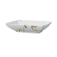 Керамическая раковина 60 см Artceram Jazz, white glossy/lettering oro (JZL002 01; 06)