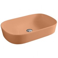 Керамическая раковина 65 см Artceram Ghost, orange cameo (GHL002 13; 00)