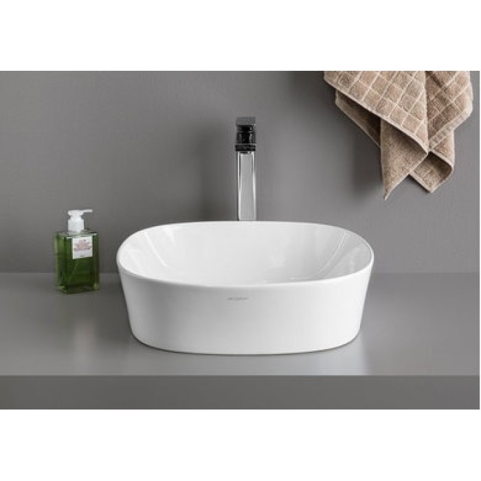 Керамическая раковина 42 см Artceram Ghost, black glossy (GHL001 03; 00)