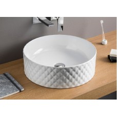 Керамическая раковина 44 см Artceram Rombo, black glossy (OSL009 03; 00)