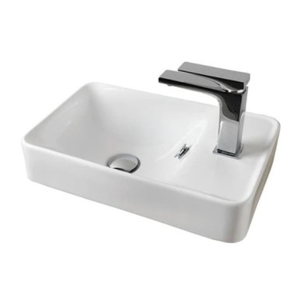 Керамическая раковина 45 см Artceram Lavamani, white glossy (LML003 01; 00)