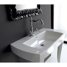 Керамическая раковина 91,5 см Artceram Jazz, white glossy (JZL001 01; 00)