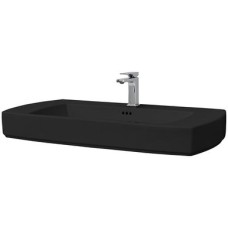 Керамическая раковина 91,5 см Artceram Jazz, black glossy (JZL001 03; 00)
