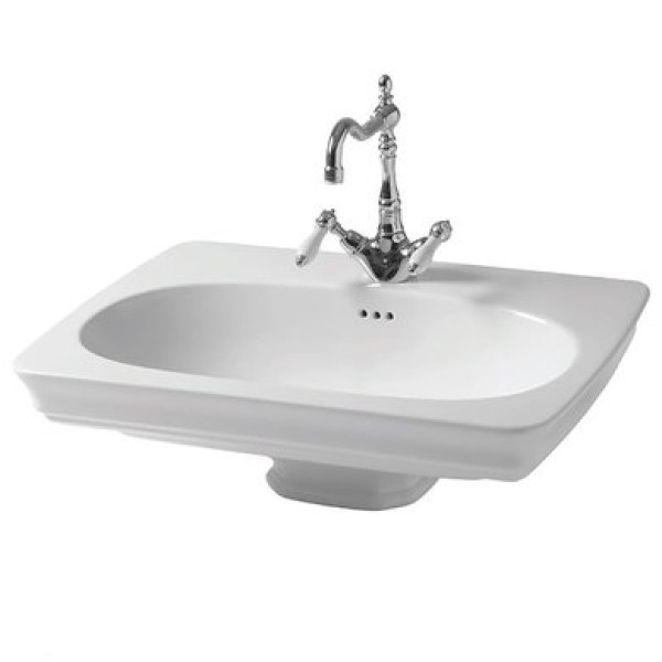Керамическая раковина 68 см Artceram Civitas, white glossy (CIL001 01; 00)
