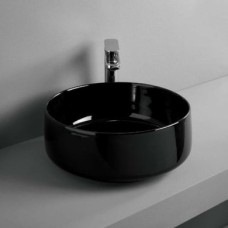 Керамическая раковина 35 см Artceram Cognac, black glossy (COL004 03; 00)