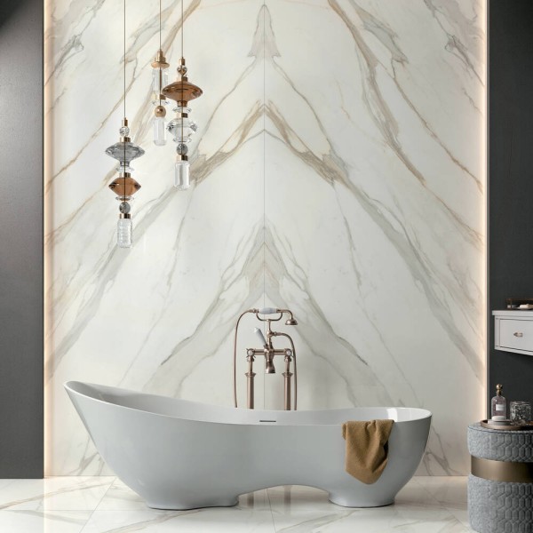 Керамограніт Mirage Cosmopolitan Calacatta Gold CP 02 LUC SQ 120x278 см
