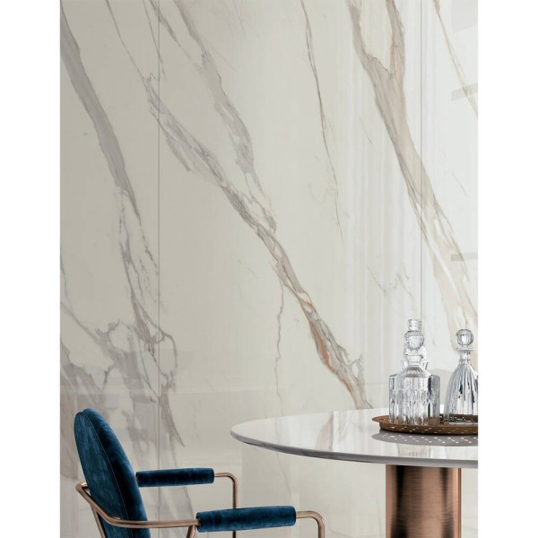 Керамограніт Mirage Cosmopolitan Calacatta Gold CP 02 LUC SQ 120x278 см