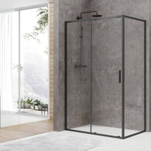 Душова кабіна Devit Art 2.0 FEN2340B 120х80 см профіль чорний матовий, прозоре скло