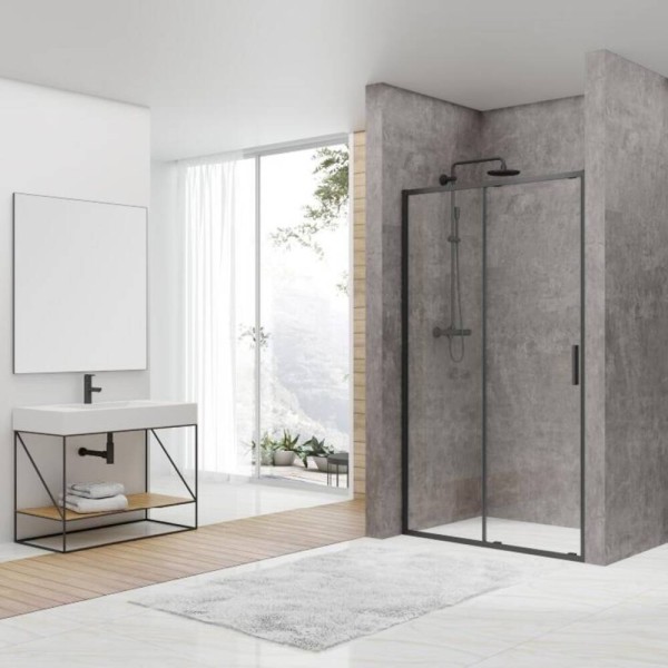 Душові двері Devit Art FEN3540B 120х190 см розсувні