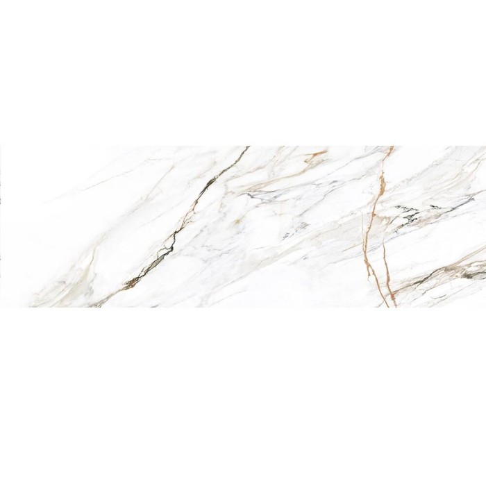 Плитка ITT Ceramic Calacatta Paonazzo Shiny Rect. 29,5x90 см