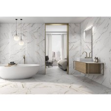 Плитка ITT Ceramic Calacatta Paonazzo Shiny Rect. 29,5x90 см