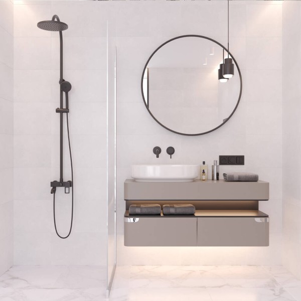 Плитка Golden Tile Doha Світло-Сірий 57G051 30x60 см