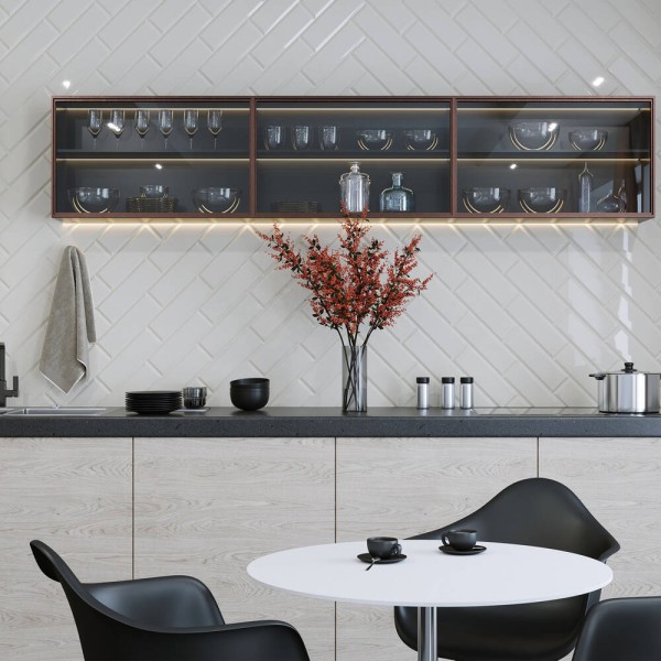 Плитка Golden Tile The Wall The Wall Білий 6L0051 10x30 см