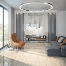 Керамограніт Інтеркерама Tuff 02 021/L Бежевий Світлий 60x60 см