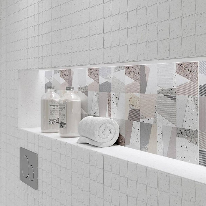 Плитка мозаїчна Opoczno Ua Rovena Light Grey Mosaic 30,3x30,1 см Плитка мозаїчна Opoczno Ua Rovena Light Grey Mosaic 30,3x30,1 см